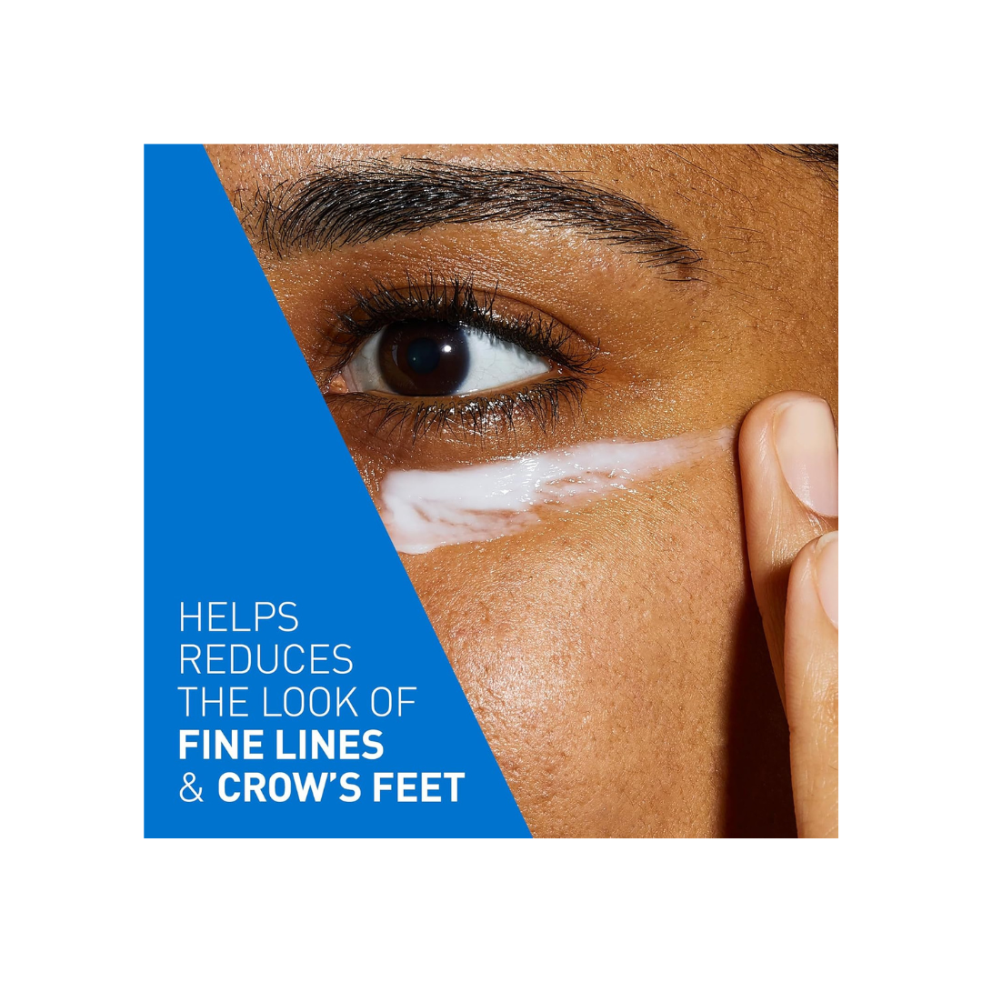 CeraVe Skin Renewing Eye Cream, Under Eye Cream with Caffeine, Peptides, & Hyaluronic Acid, Reduce Appearance of Fine Lines. Fragrance-Free & Ophthalmologist Tested, 15 mL