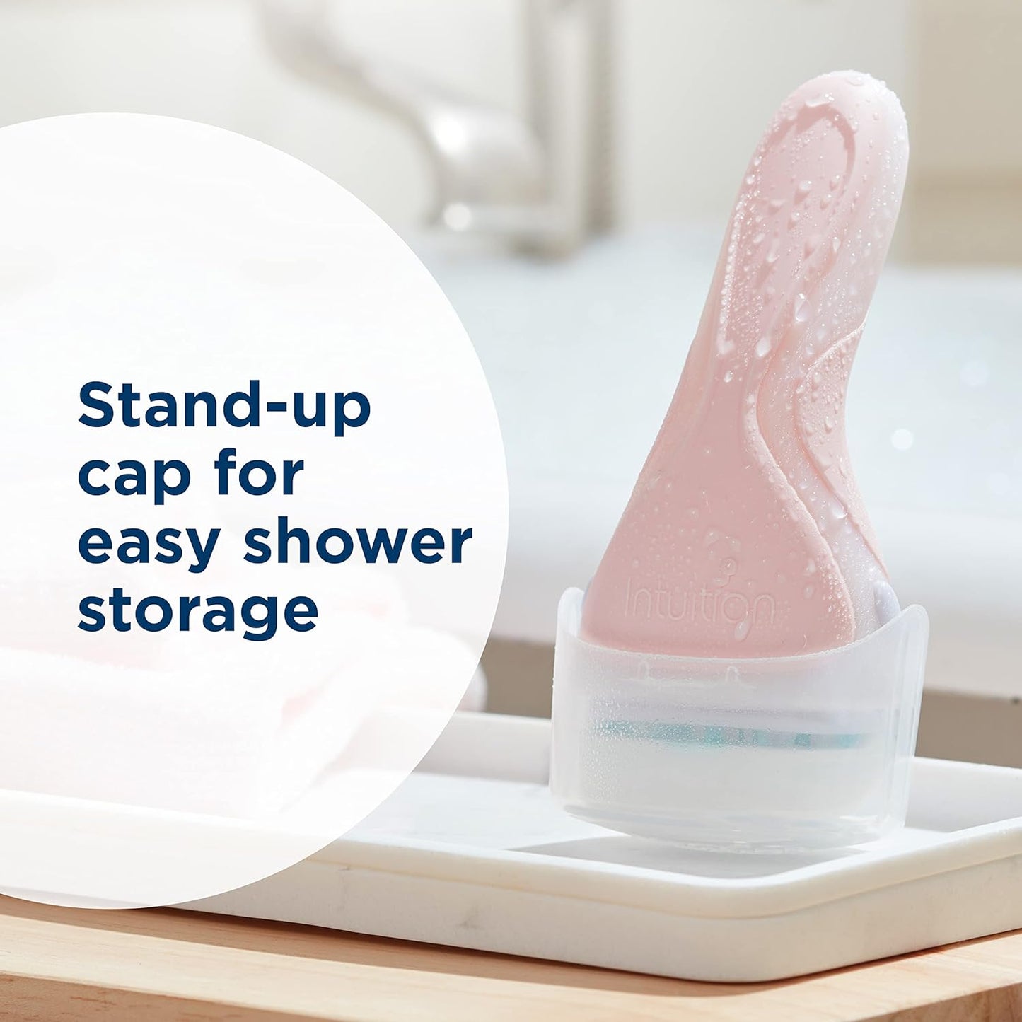 SCHICK INTUITION ADVANCED MOISTURE SHEA BUTTER 4 BLADE ( LATHER & SHAVE IN ONE STEP) NO NEED FOR SHAVING GEL