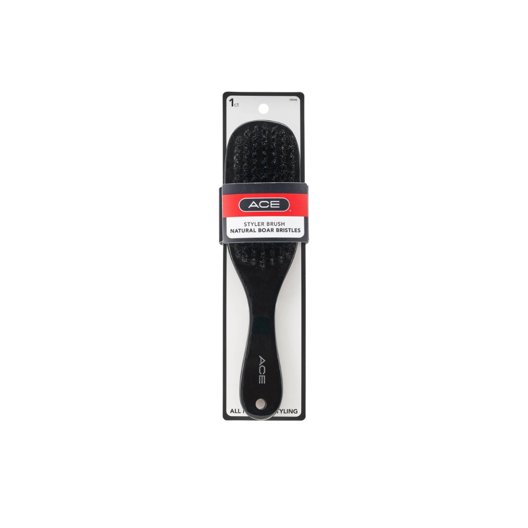 Ace Natural Boar Bristles Styler Brush