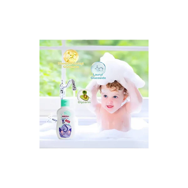 HAPPY BUM GIFT SET FOR BOYS / GIRLS CONSISTS OF BABY OIL, HEAD-TO-TOE BABY LOTION, BUBBLE BATH, NON SLIP TODDLER SOCKS, BABY SWADDLE BLANKET, 1 BABY BIBS.
