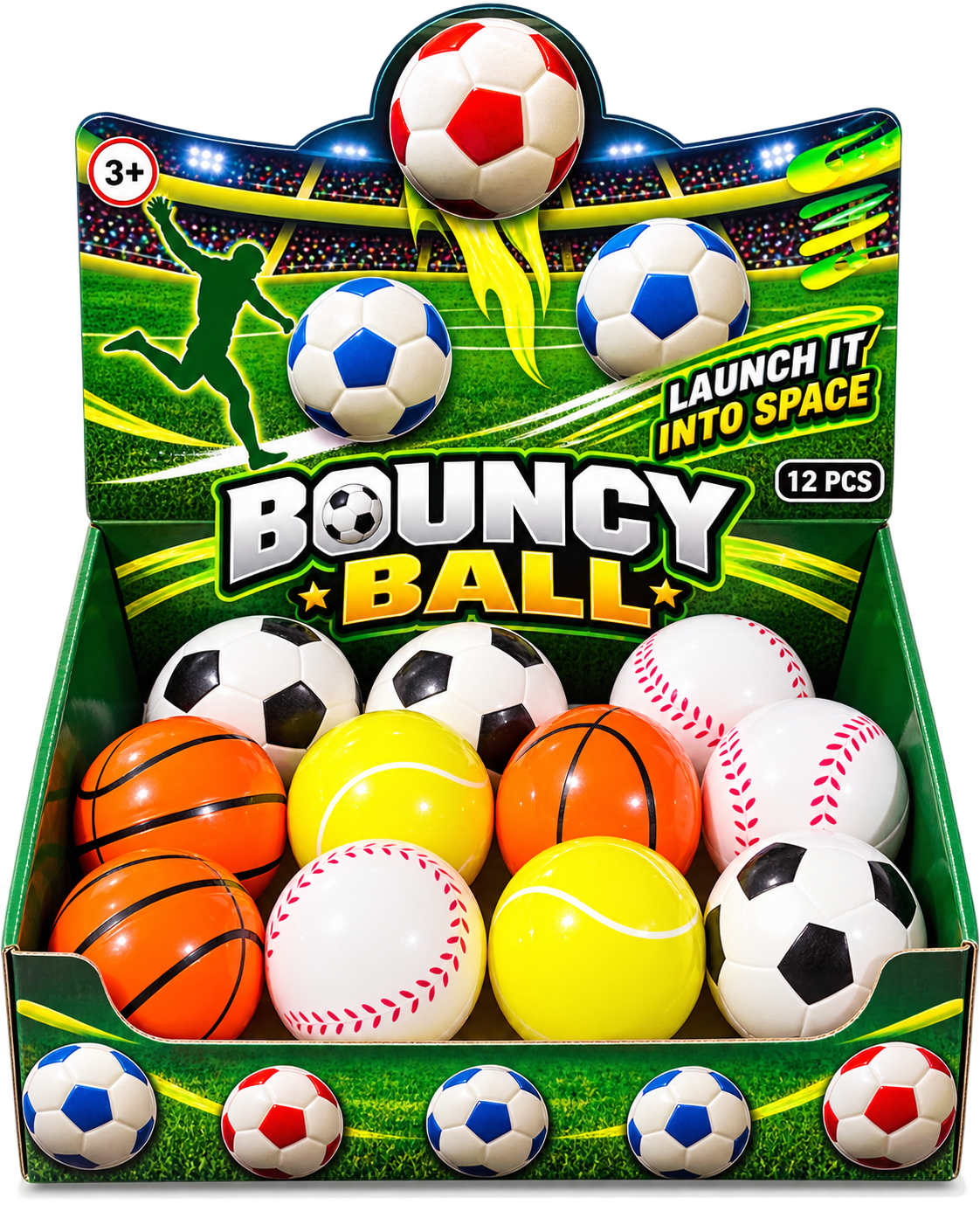 BOUNCING SPORT BALLS 1PC