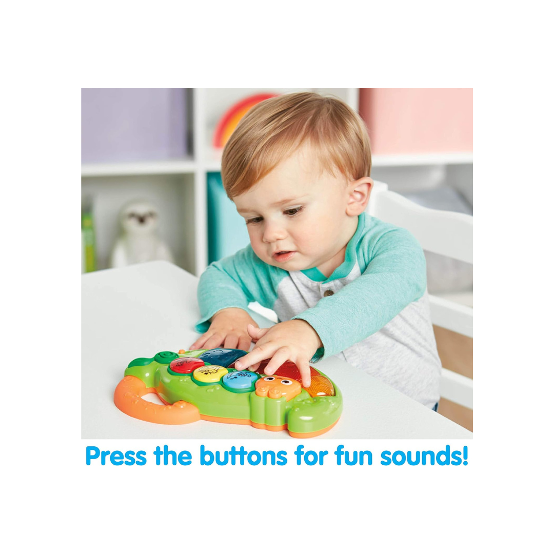 Caterpillar Keyboard, Lights up and Plays Music, Cute Caterpillar Shape, Enhances Memory Skills