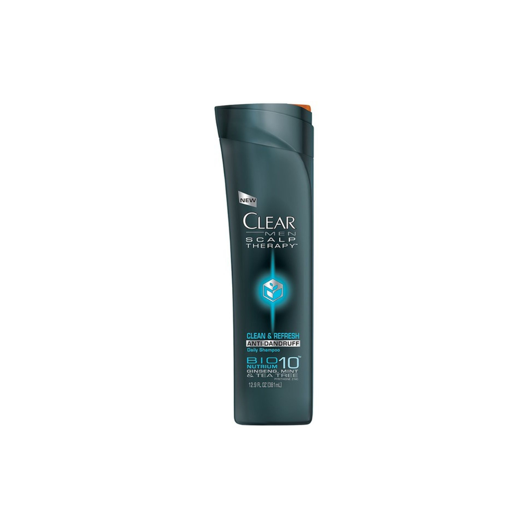 Clear Men Scalp Therapy Clean & Refresh Anti-Dandruff Daily Shampoo 381ML