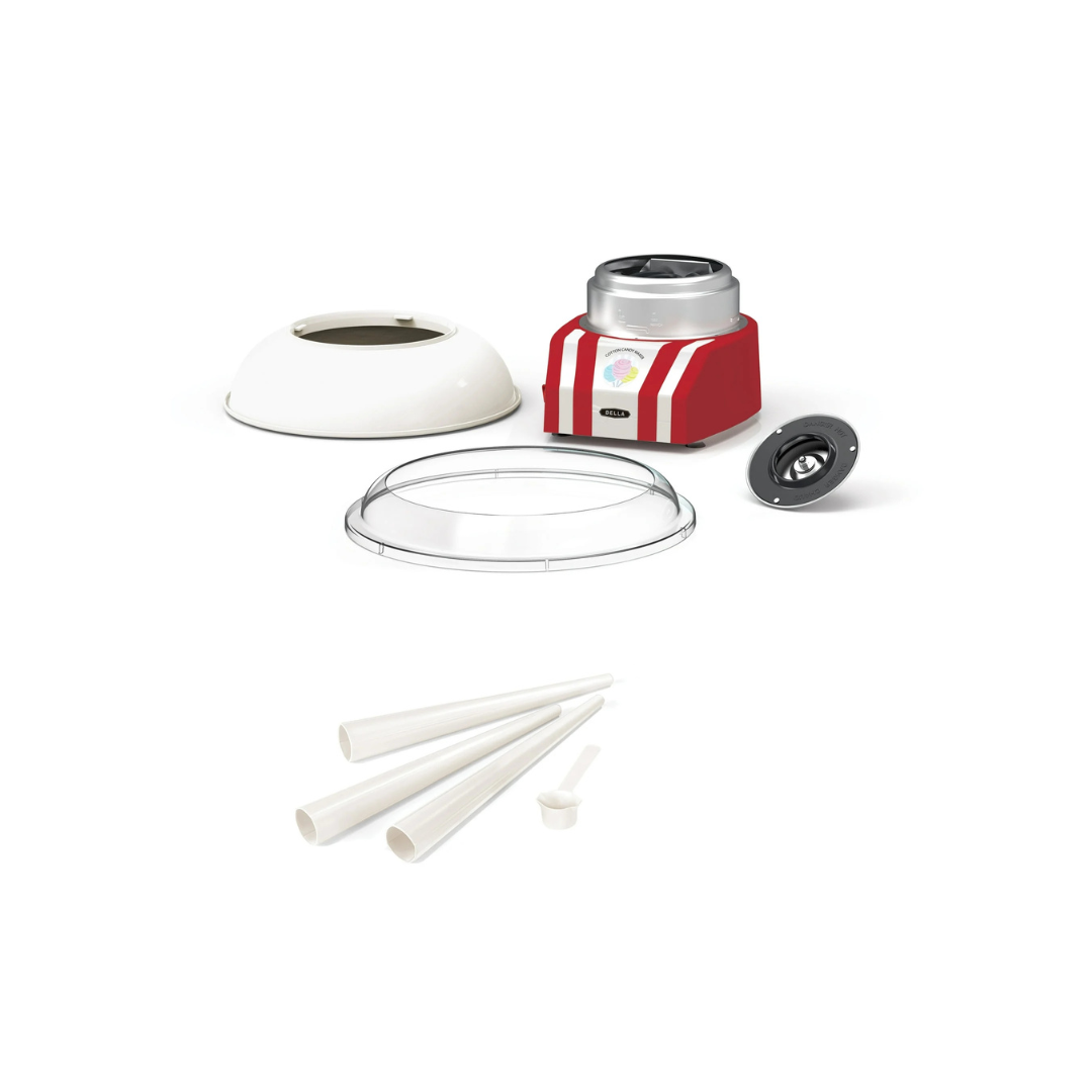 BELLA 13572 Cotton Candy Maker, Red and White