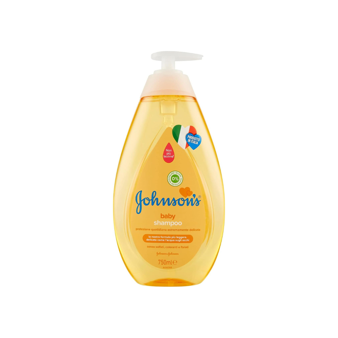 JOHNSON & JOHNSON SHAMPOO 750ML PUMP GENTLE ON EYE HYPOALLERGENIC