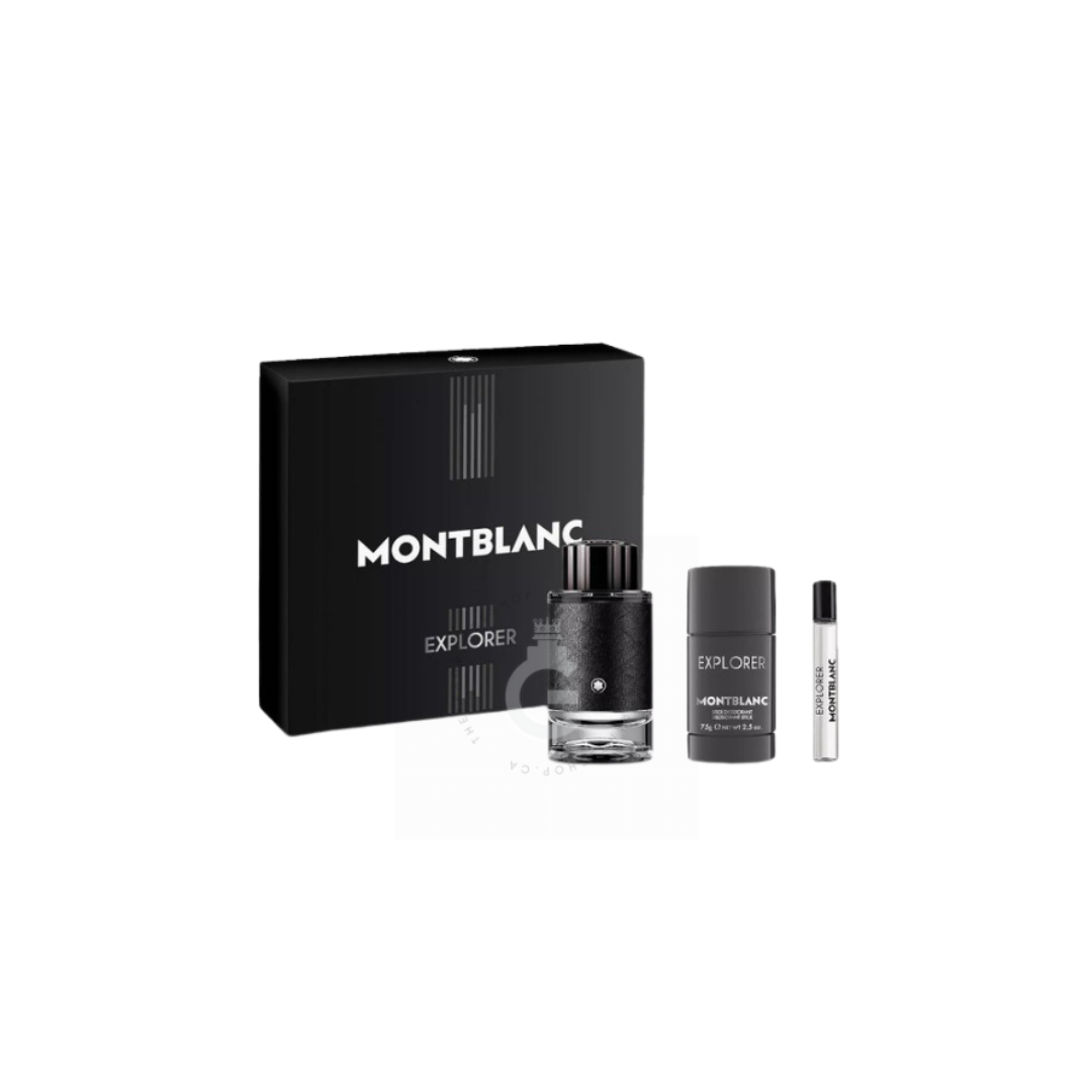 Montblanc Explorer 3pcs Gift set EDP Pour Homme For Men