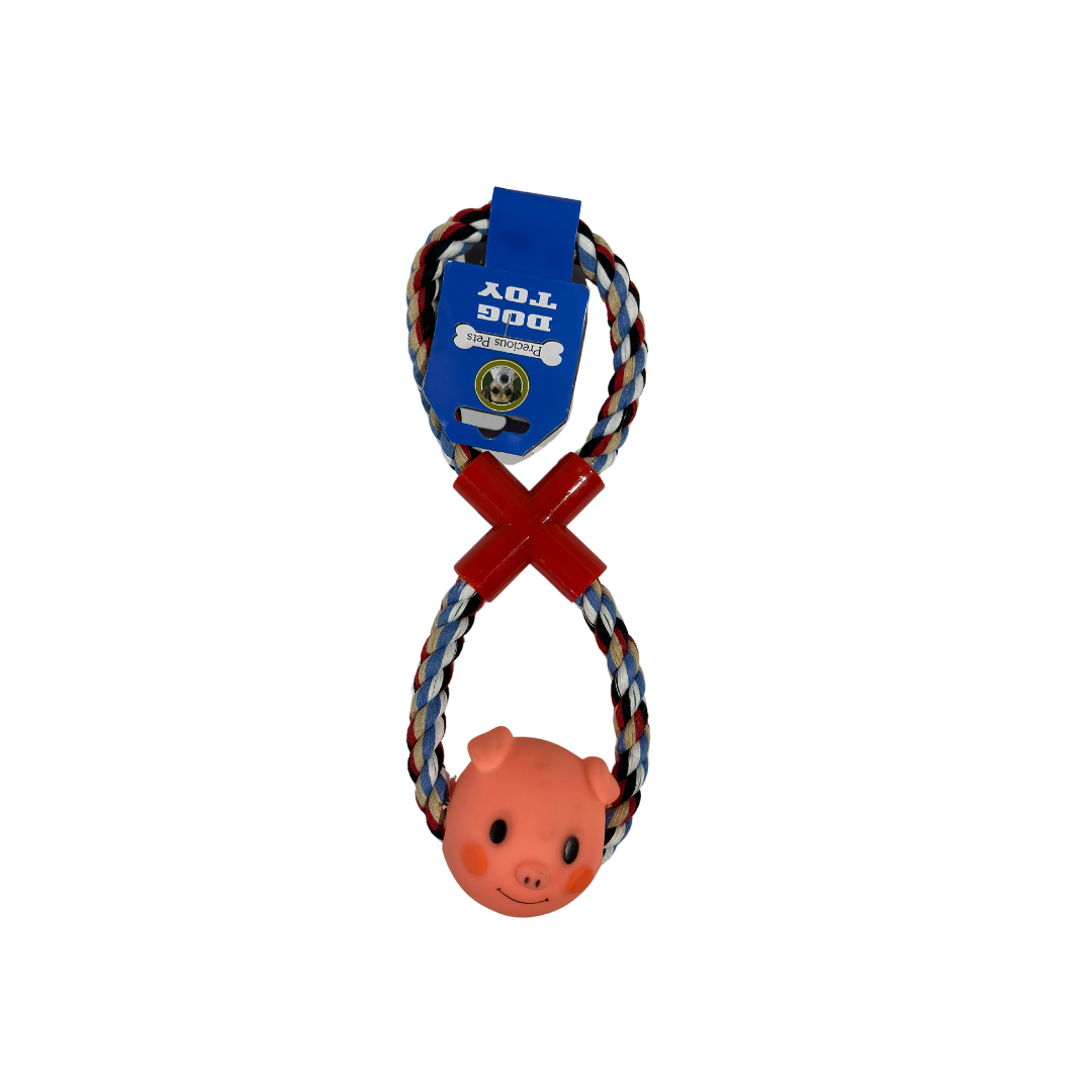 PET TOYS BITE RESISTANT ROPE DOG TOY