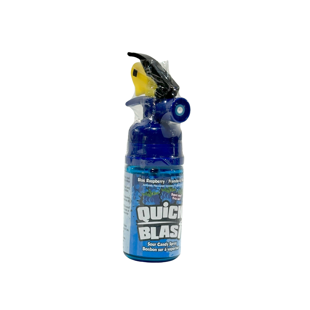QUICK BLAST SUPER SOUR CANDY SPRAY ASSORTED FRUIT BLASTING FLAVOURS