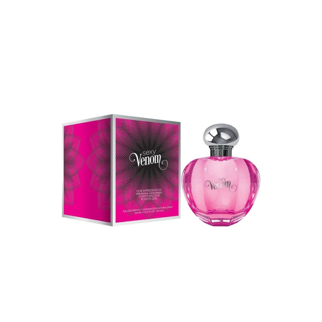 PREFERRED FRAGRANCES SEXY VENOM OUR IMPRESSION OF CHRISTIAN DIOR POISON GIRL 100ML MADE IN USA NEW YORK FOR WOMEN