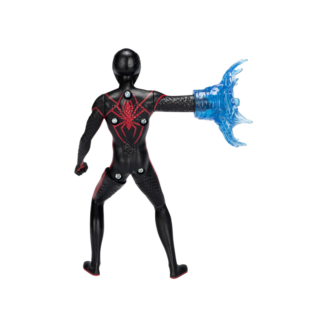Marvel Spider-Man: Across The Spider-Verse Web Spinning Miles Morales Toy, 6-Inch-Scale Deluxe Action Figure, Toys for Kids Ages 4 and Up