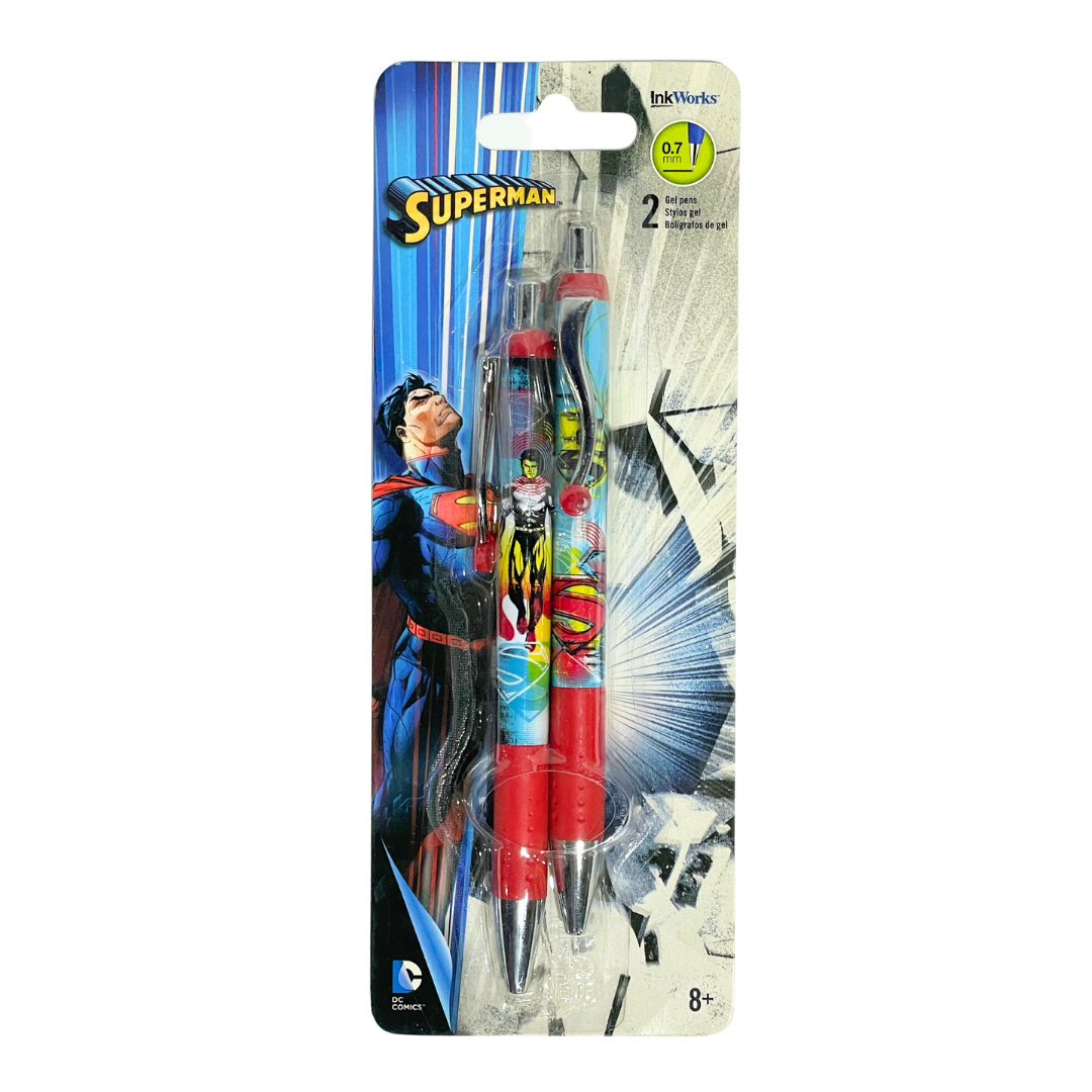 SUPERMAN BALL POINT PEN 2 PCS