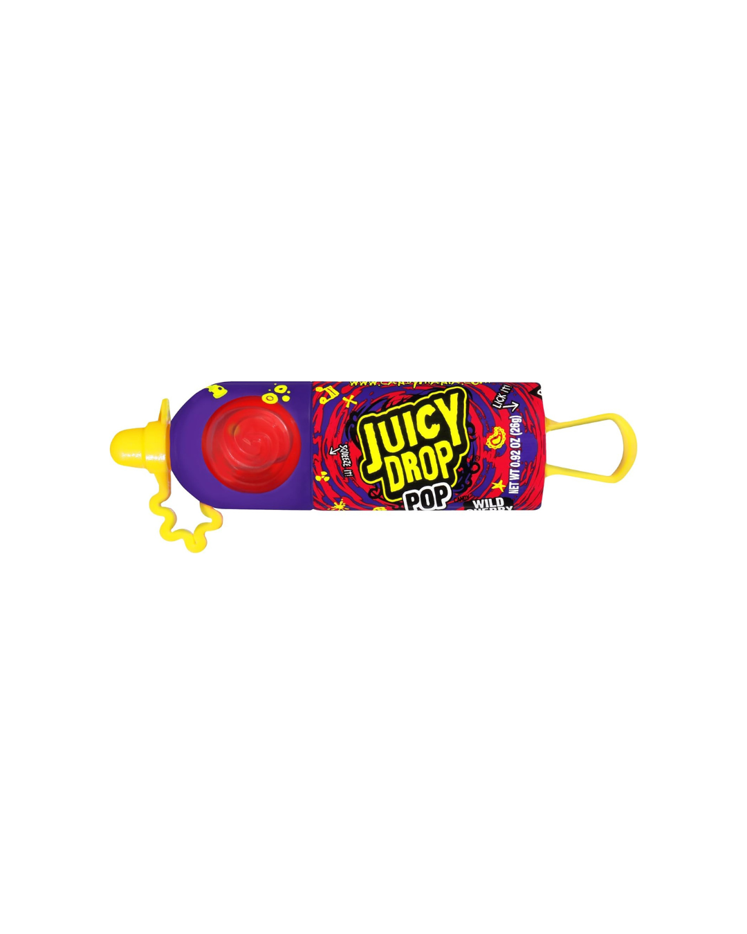Juicy Drop Pop - 4 Different Fruit Flavours Candy (1pc)