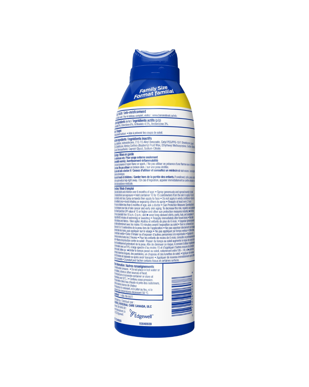 Banana Boat Kids Tear Free Sunscreen Clear Spray, Spf 50+, 226g