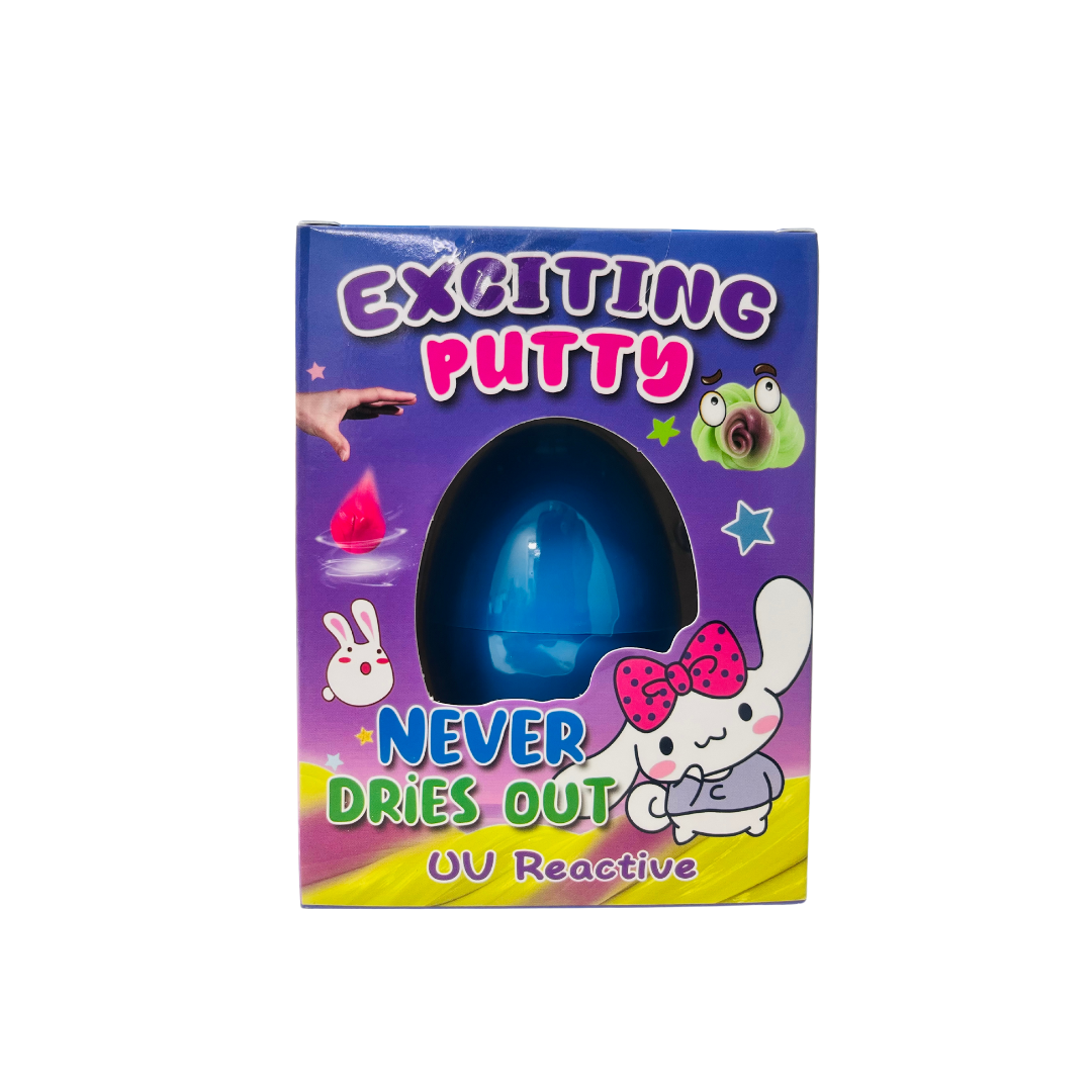 EXCITING PUTTY NEVER DRIES OUT REUSABLE