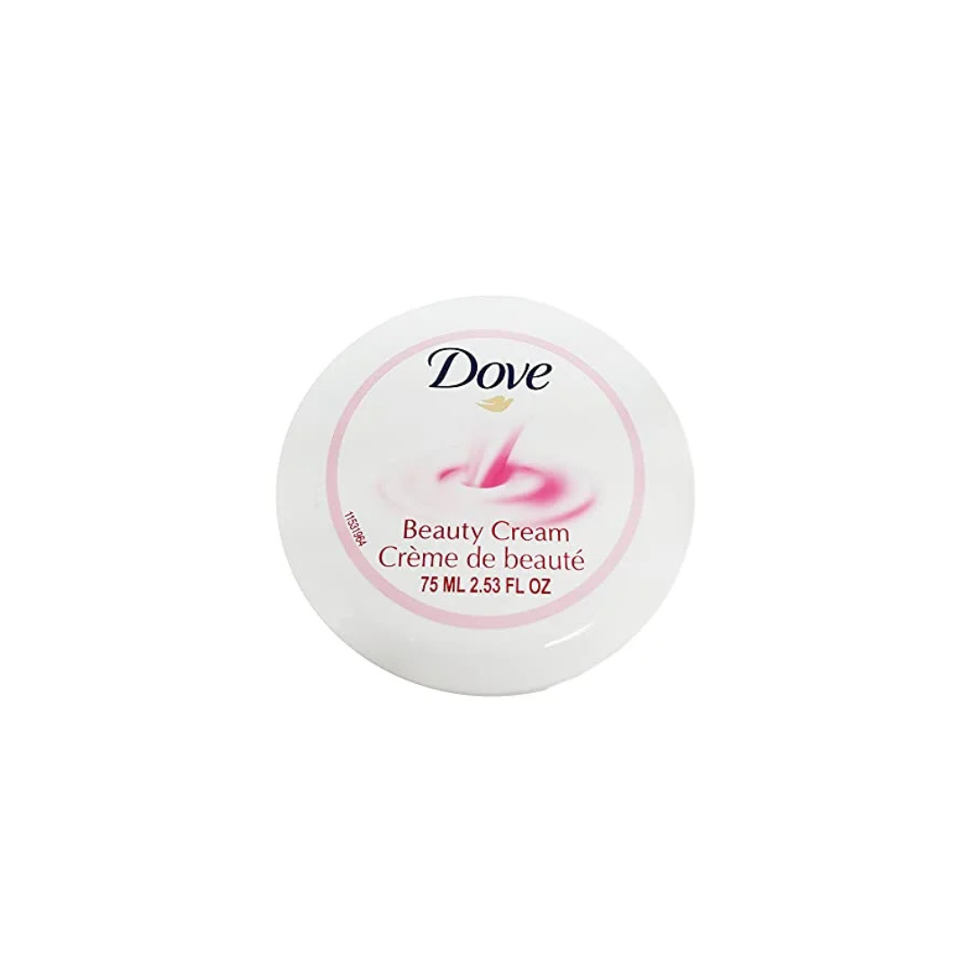 DOVE BEAUTY CREAM FOR COMPLETE DAILY SKIN CARE, KEEPS SKIN FEELING SOFT & SMOOTH DAY & NIGHT 75ML