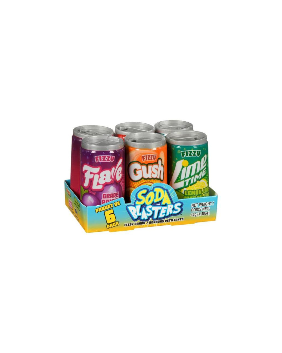 Soda Blasters Fizzy Candy 3 Flovours