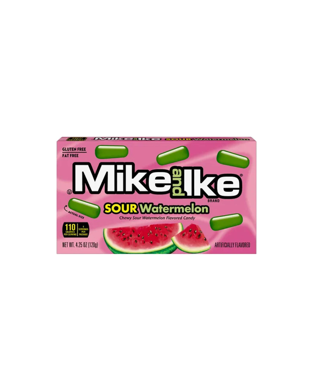 Mike and Ike Sour Watermelon 120g