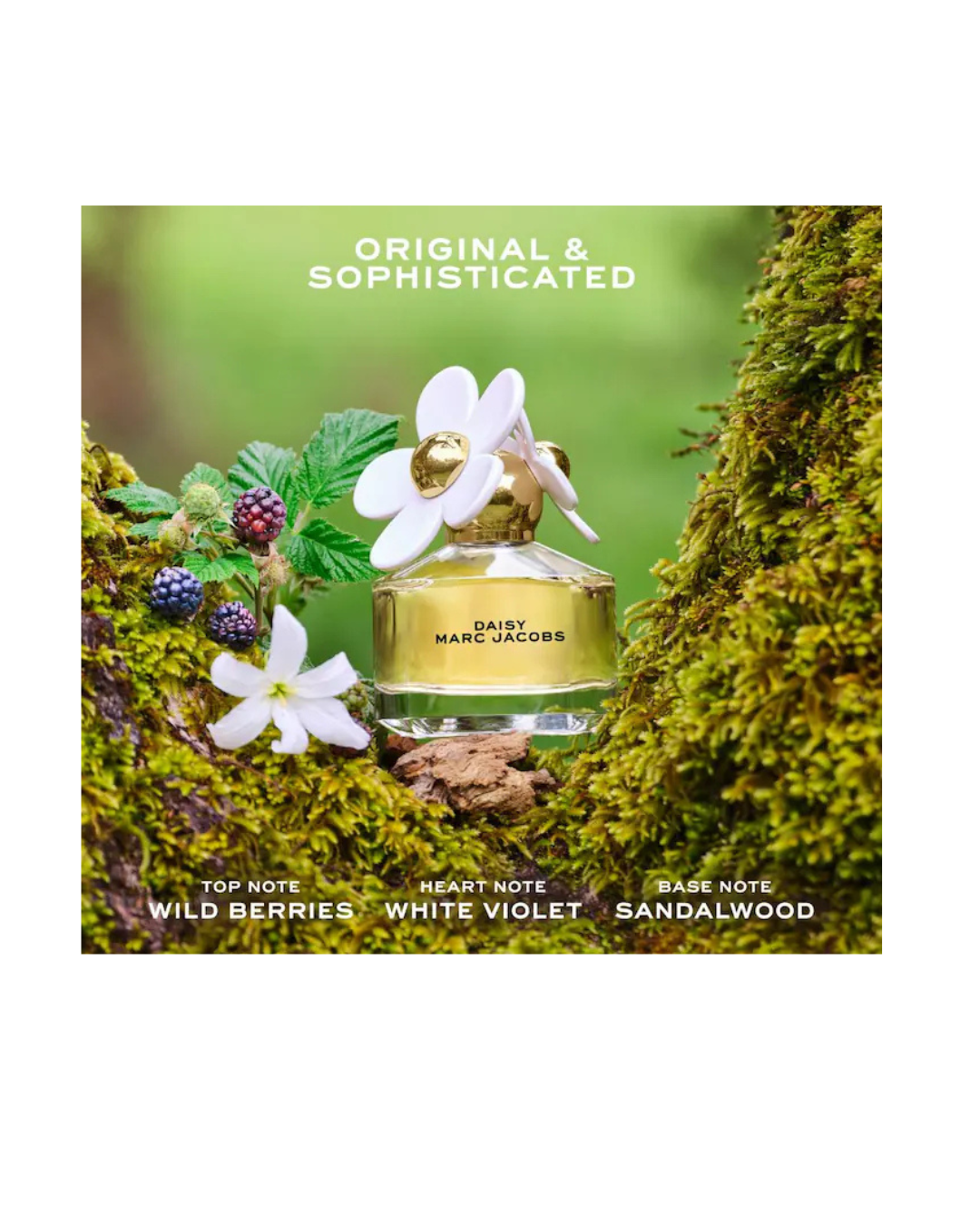 Marc Jacobs Beauty Daisy Eau de Toilette with White Florals & Sandalwood 50ML