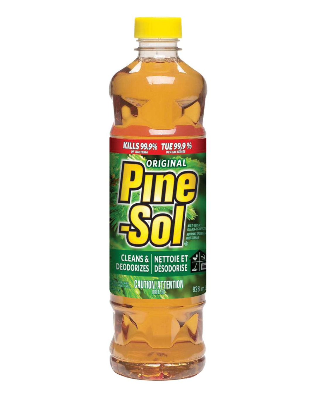 PINE SOL ORIGINAL 828ML CLEANS & DISINFECTS KILLS 99.99% OF GERMS & VIRUSES ( SAFE ON WOOD, PORCELAIN AND LAMINATE FLOORS.