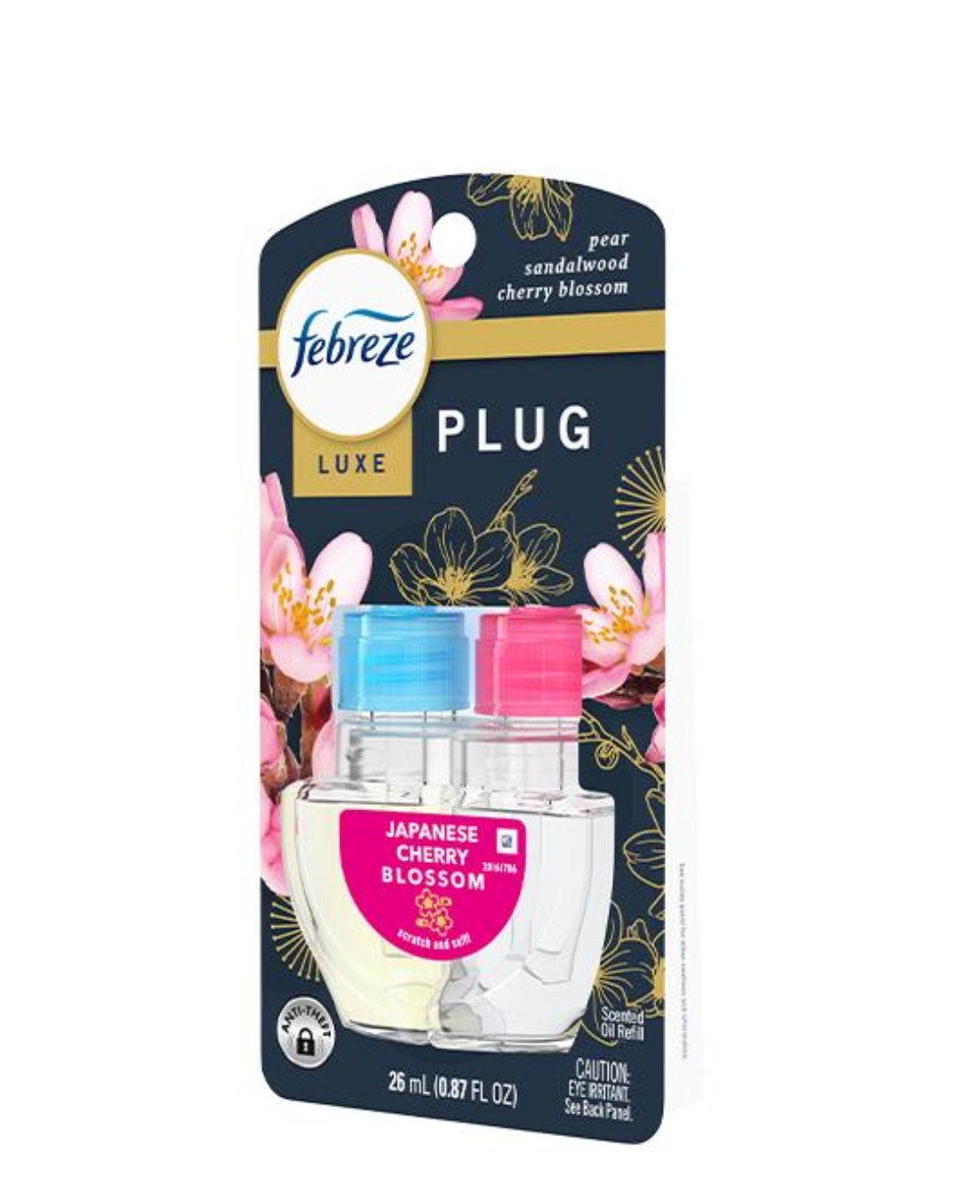 Febreze Plug Cherry Blossom Scented Oil Refill Air Freshner 26ML