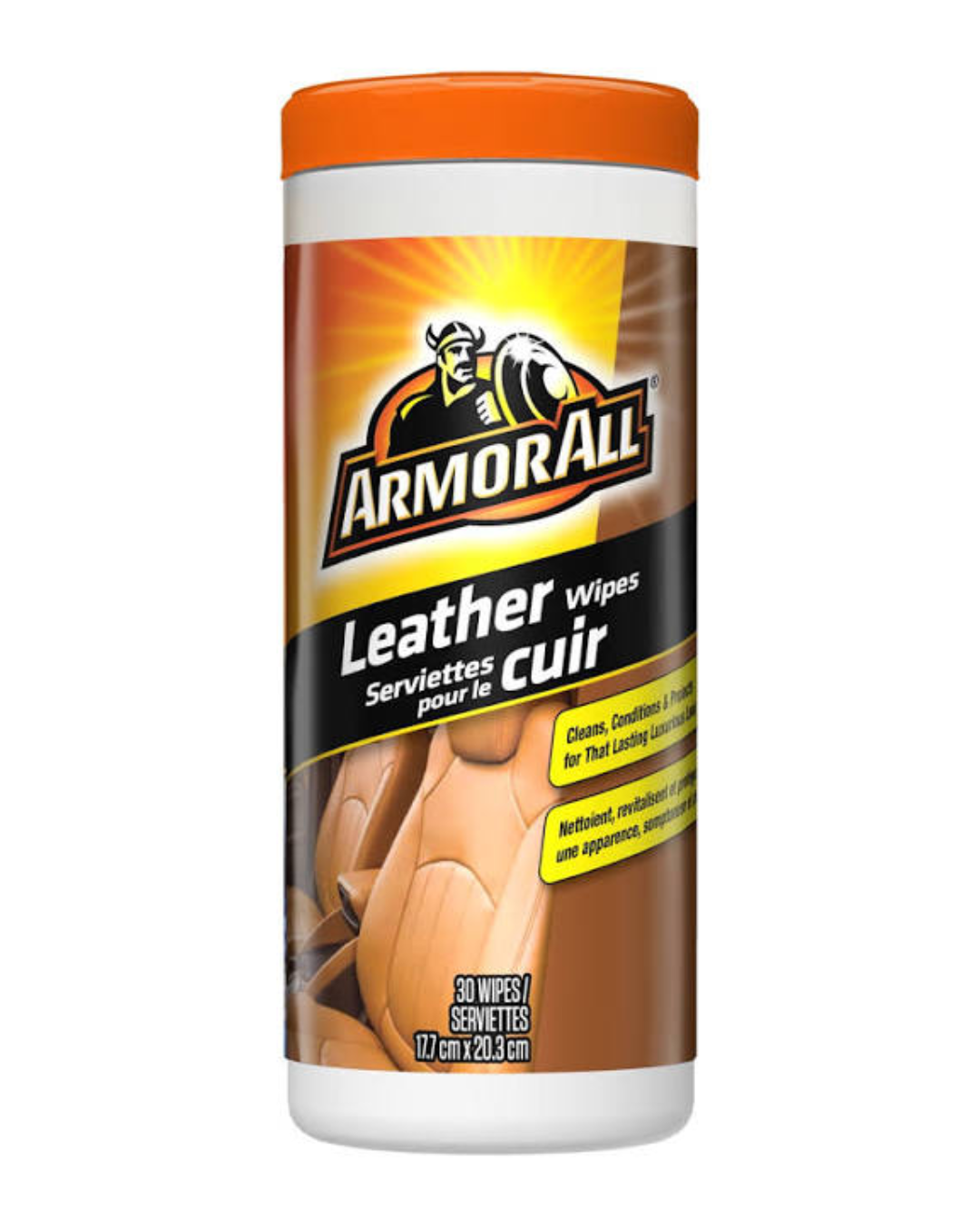 Armor All Leather Care Wipes (30 Count)
