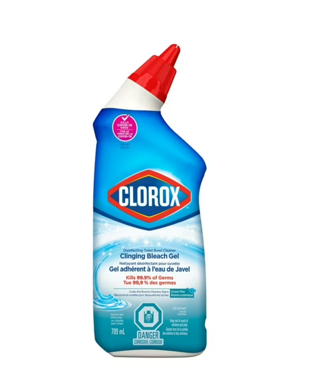 Clorox Toilet Cleaning Bleach Gel 709 mL