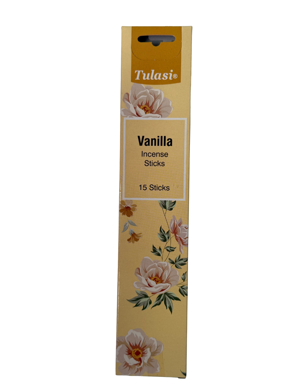 Tulasi Vanilla Incense Sticks – 15 Pack