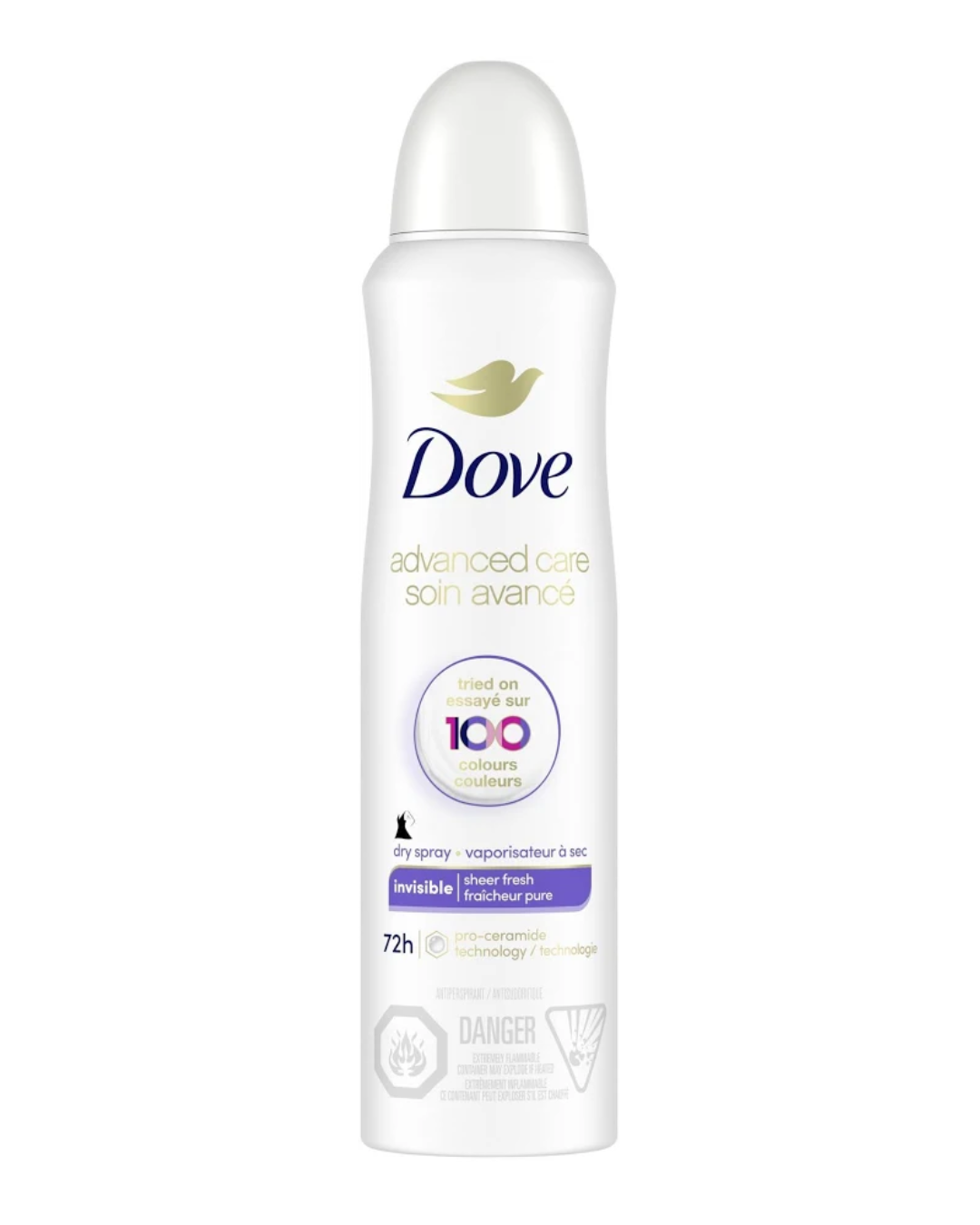Dove Invisible Care Anti-Perspirant Body Spray for Women (150ml)