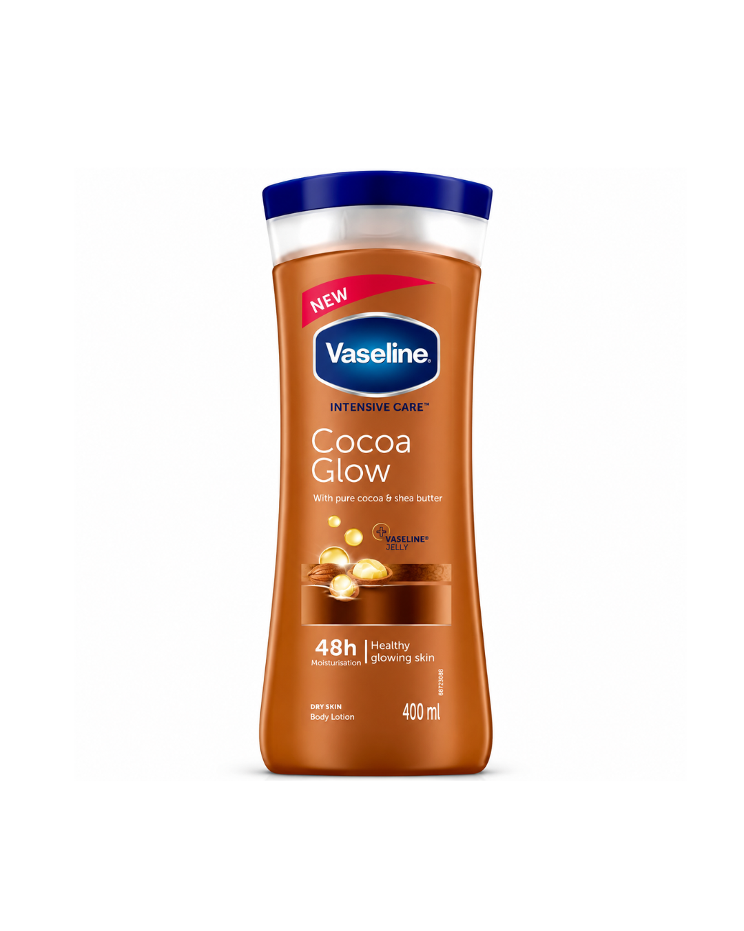 Vaseline Body Lotion Cocoa Glow with Pure Cocoa & Shea Butter (400ml)