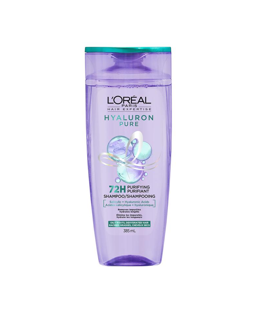 L'Oréal Paris Hyaluron Pure 72H Shampoo 385ml