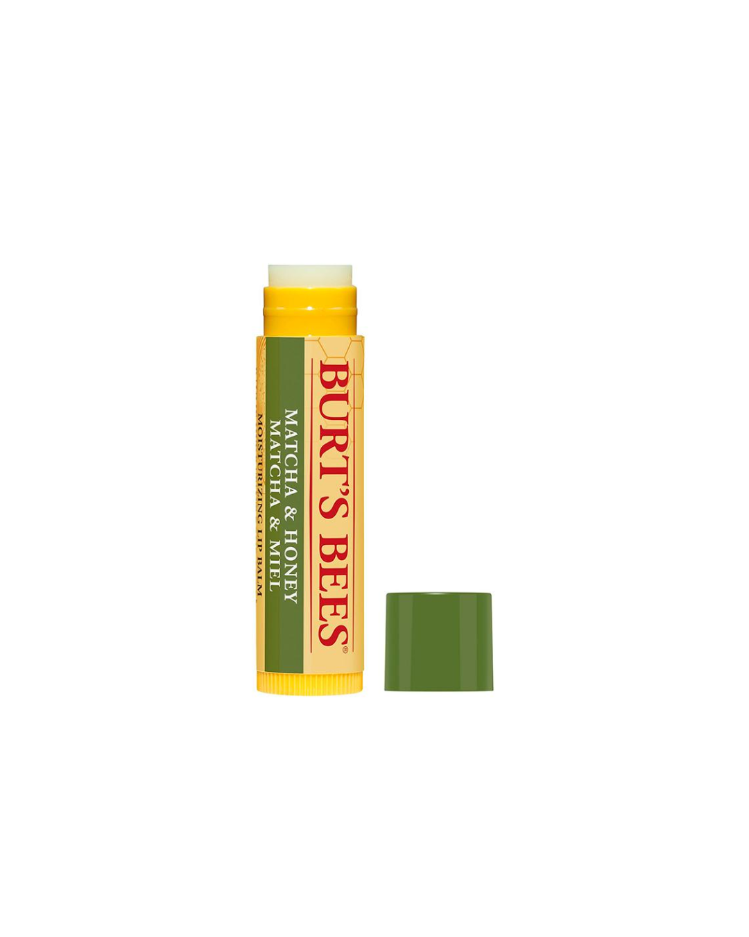 Burt's Bees Matcha & Honey Moisturizing Lip Balm – Natural Lip Care – 4.25 g