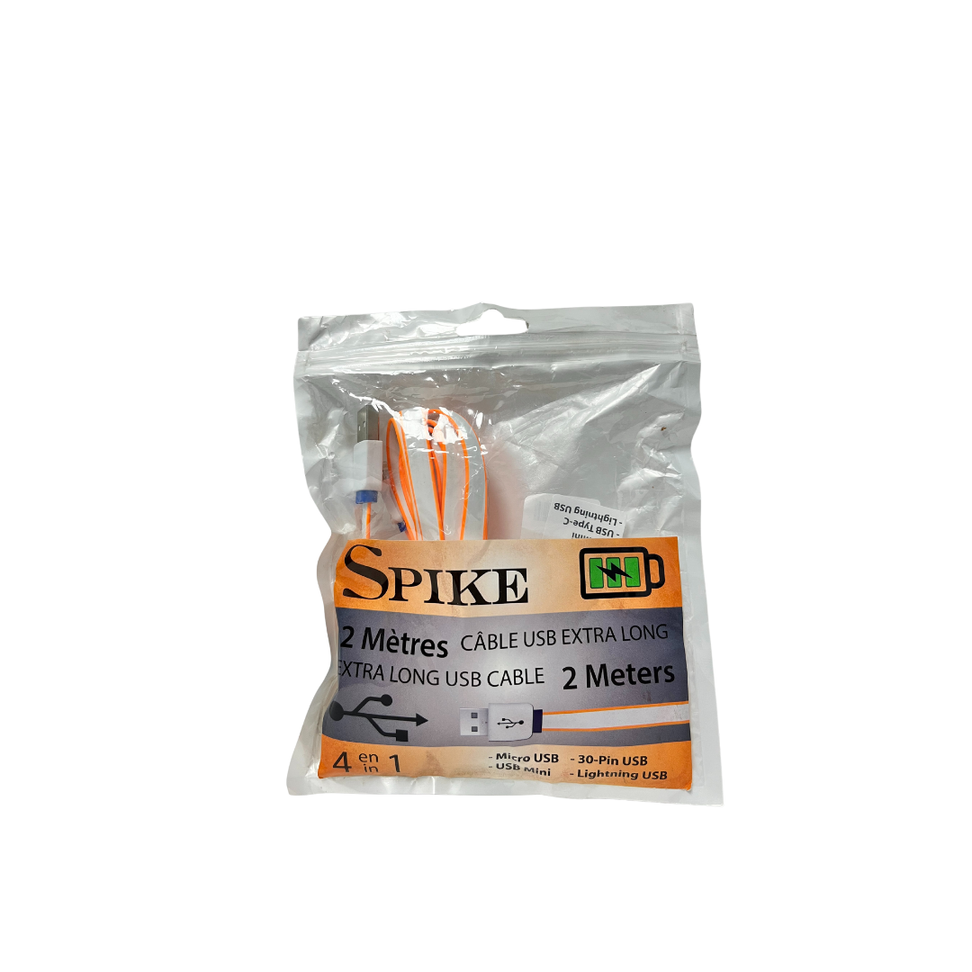 SPIKE USB CHARGER 4 IN 1