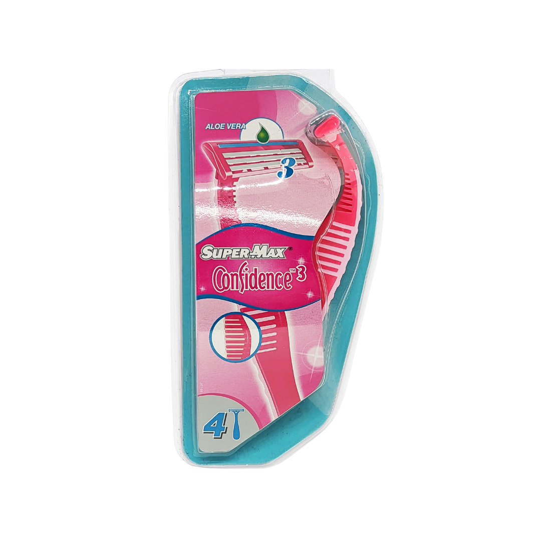 SUPER MAX CONFIDENCE FOR LADIES 4 PACK FOR WOMEN WITH ALOE VERA