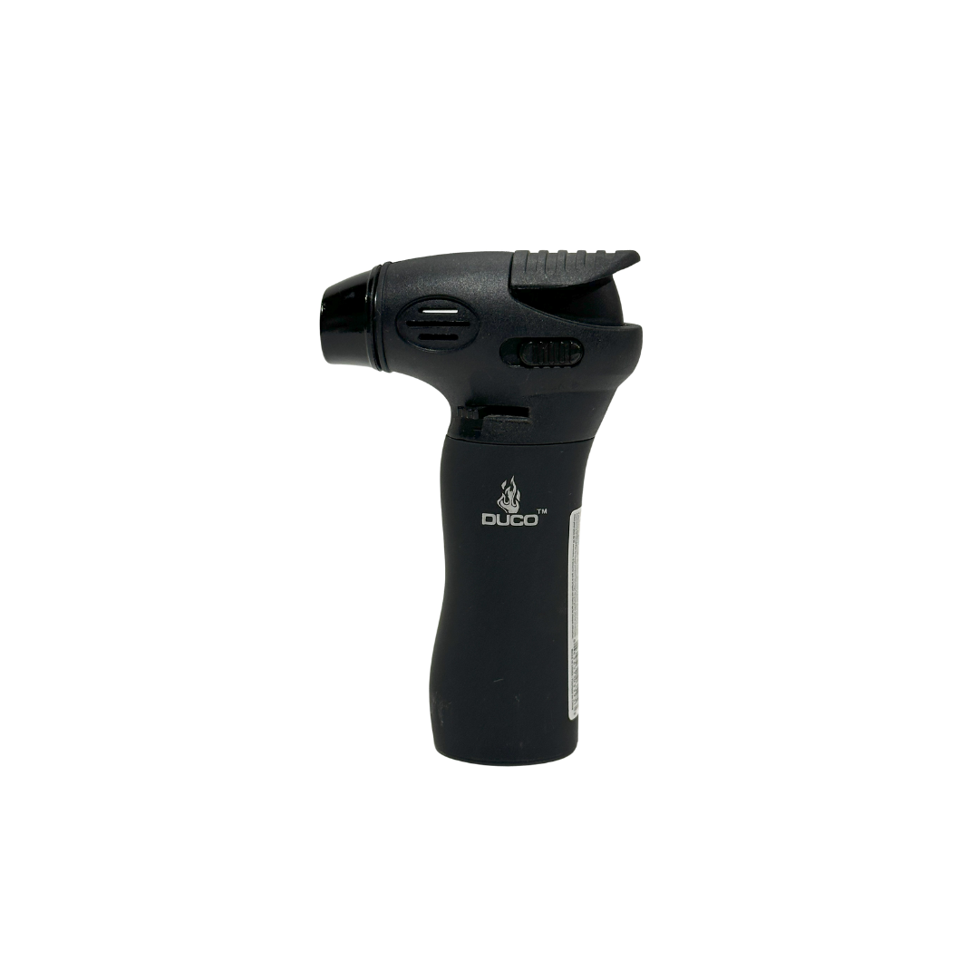 DUCO REFILLABLE TORCH LIGHTER (BLACK)