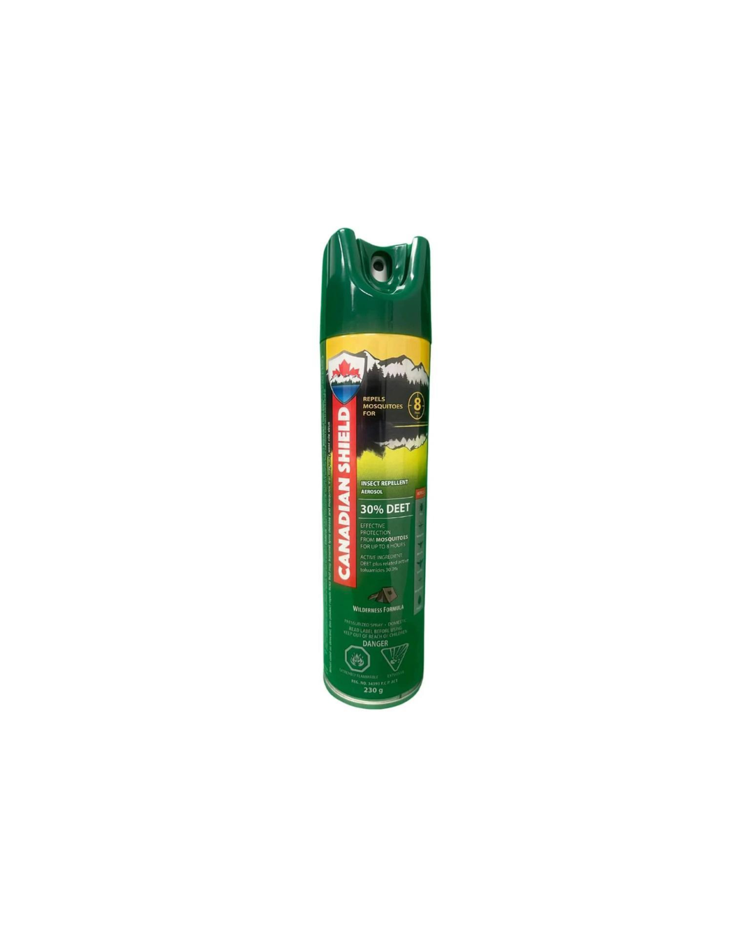 Canadian Shield Insect Repellent Aerosol Spray 30% DEET – Up to 8 Hours Mosquito Protection – 230 g