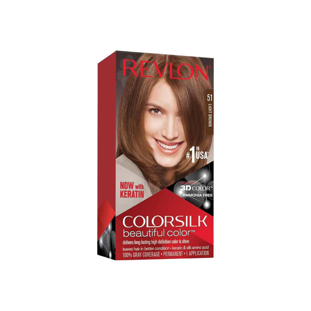REVLON HAIR COLOR LIGHT BROWN # 51