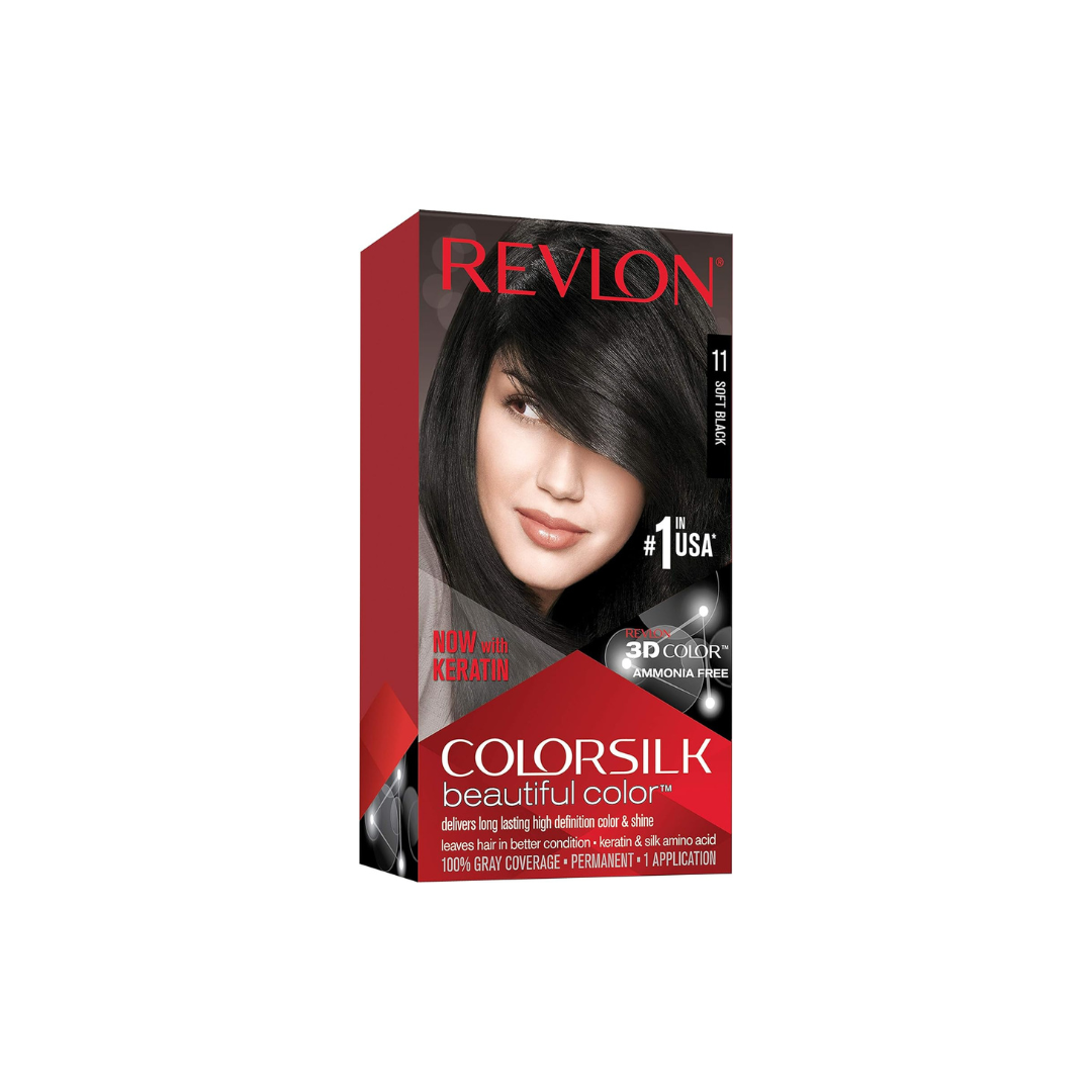 REVLON HAIR COLOR # 11 SOFT BLACK