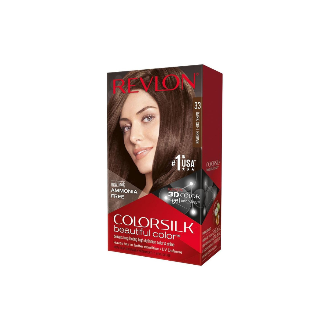 REVLON HAIR COLOR #33 DARK SOFT BROWN