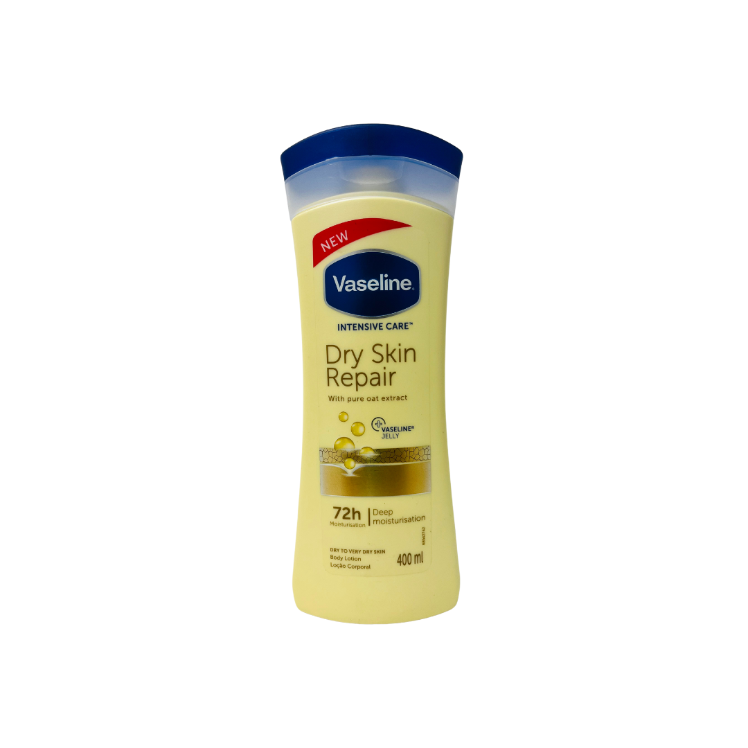 VASELINE DRY SKIN HEALING LOTION 400ML