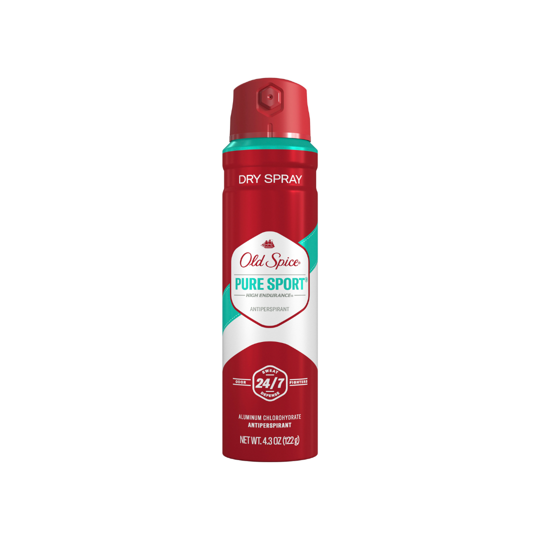 Old Spice Antiperspirant and Deodorant Spray for Men, Pure Sport Scent