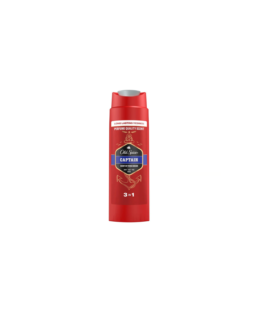Old Spice 3 In 1 Shower Gel Captain 250ml