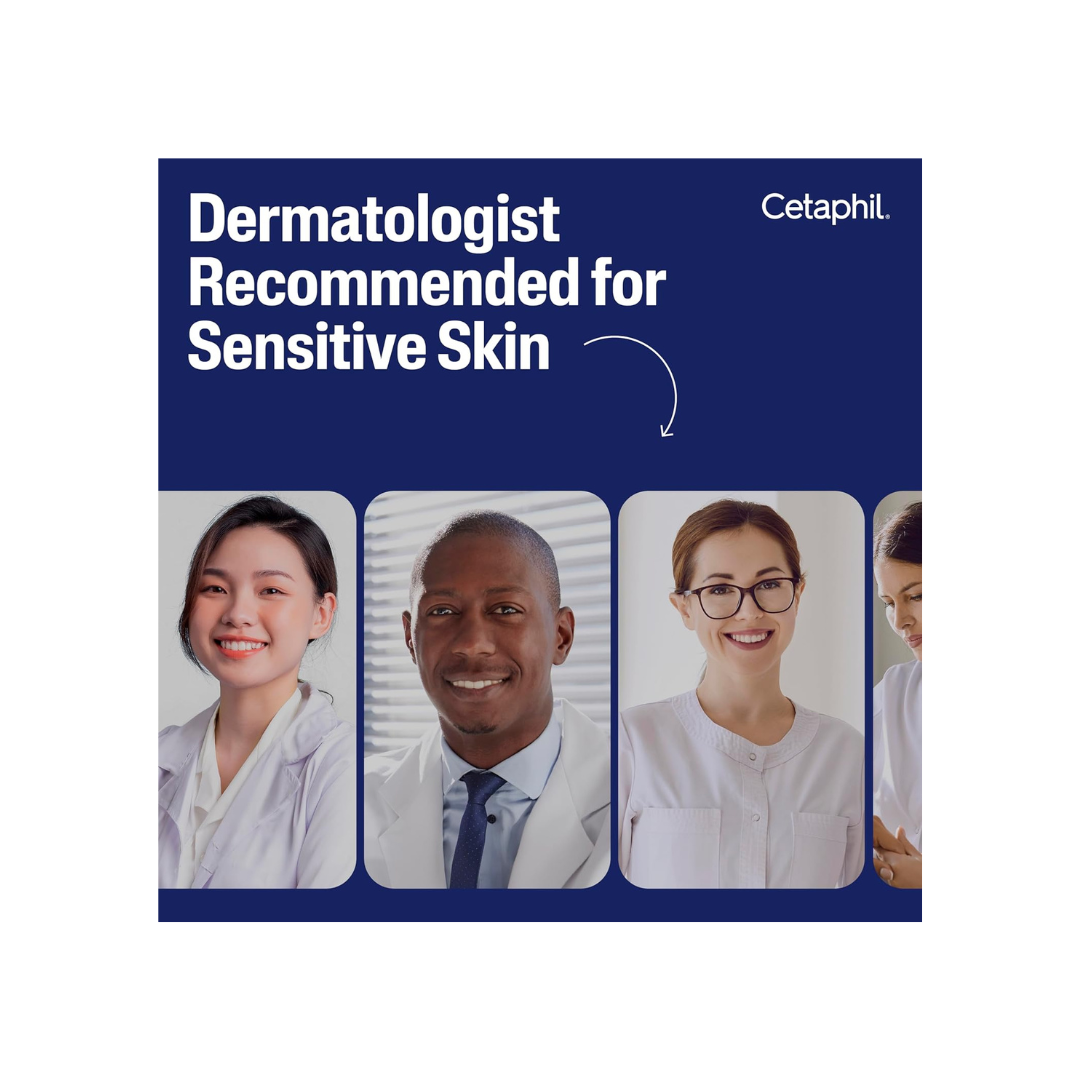 Cetaphil Optimal Hydration Replenishing Body Lotion for Sensitive, Dry and Dehydrated Skin – 48hr Hydration – With Hyaluronic Acid, Vitamin E & Vitamin B5 – Dermatologist Recommended, 473ml