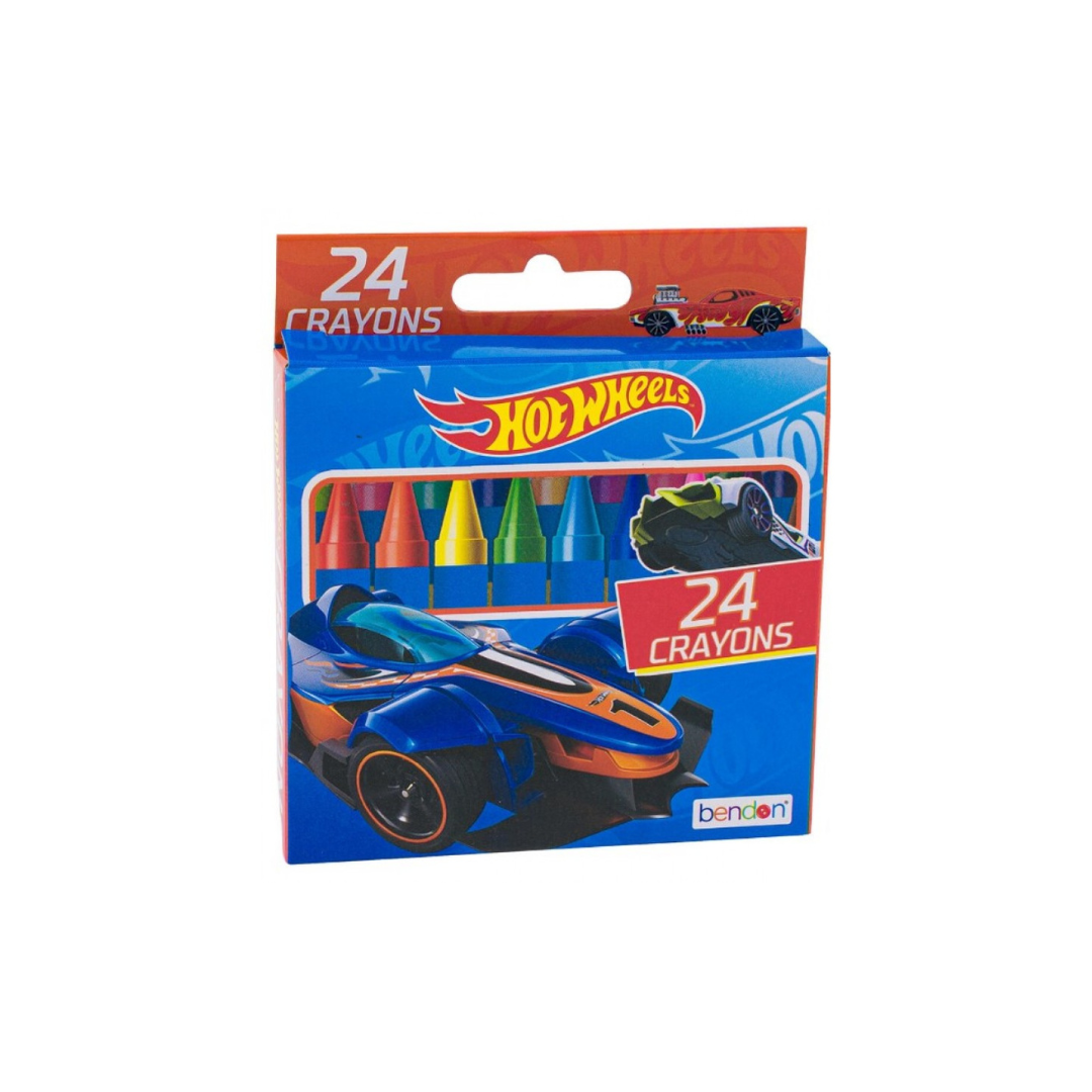 Hot Wheels Crayons 24ct