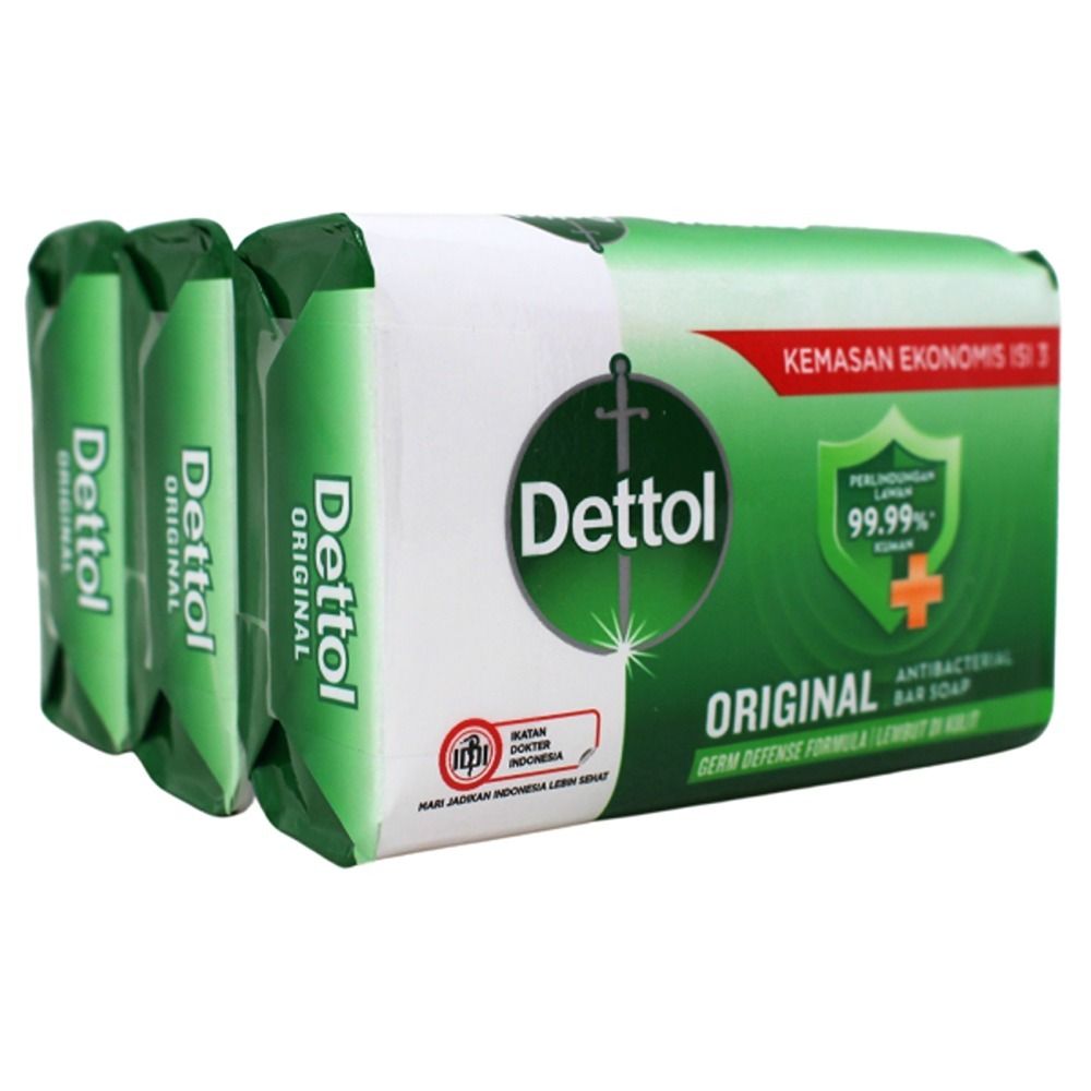 Dettol Bar Soap (Pack of 3)