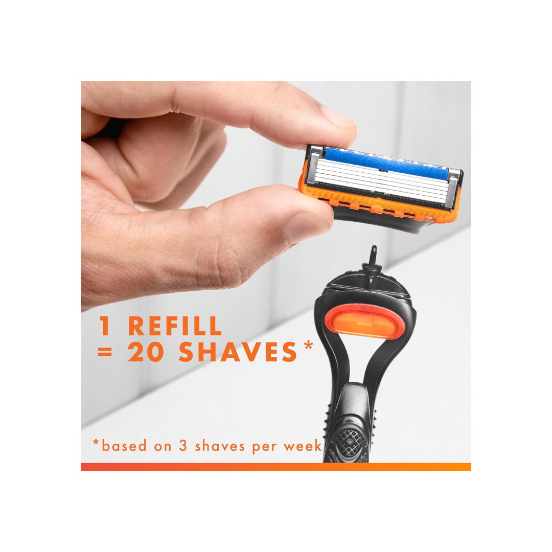 Gillette Fusion5 Men's Razor Blade Refills, 12 Refills