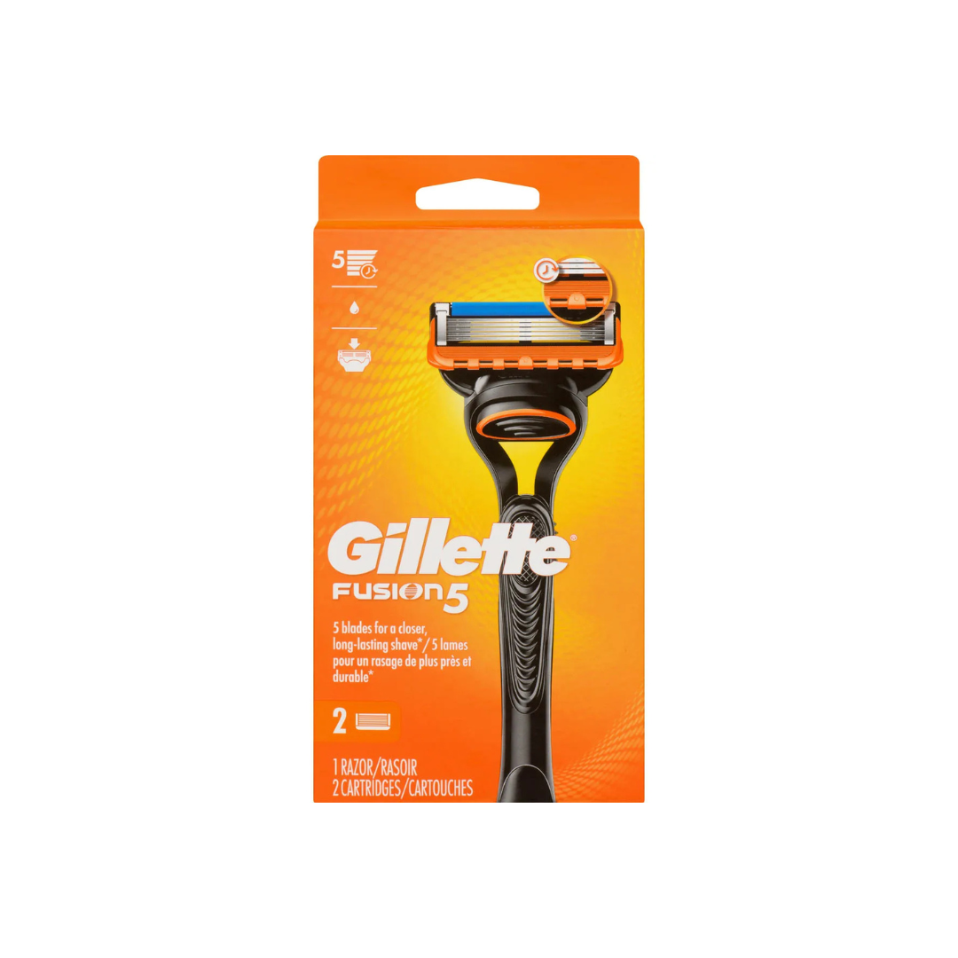 Gillette Fusion 5 Razor + 2 Blade Refills