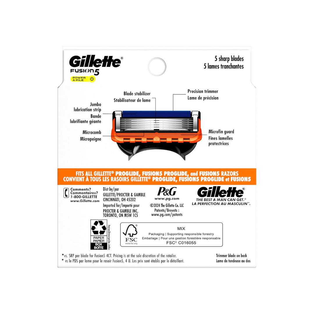 Gillette Fusion Power Cartridges 8 Count