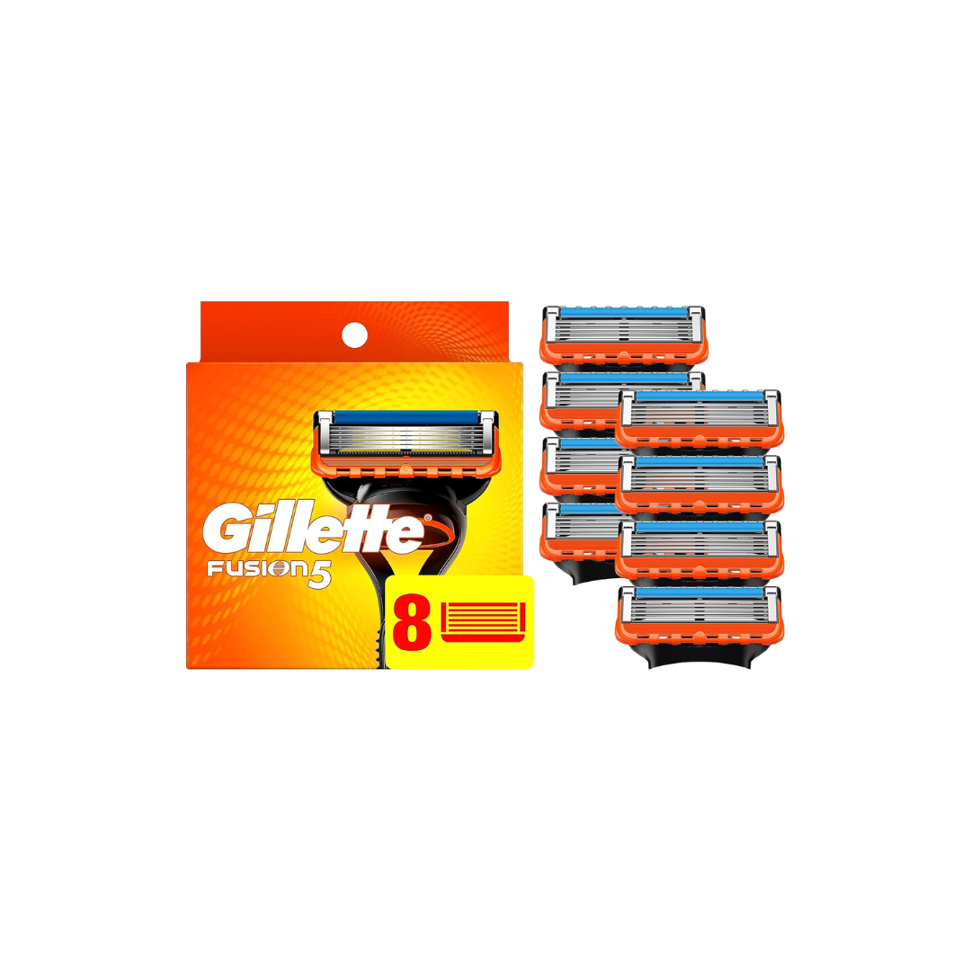 Gillette Fusion5 Men’s Razor Blades – 8 Refills (Packaging May Vary), Mens Razors/Blades