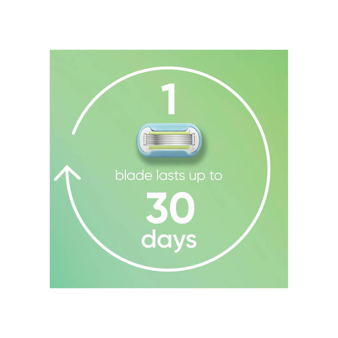 Gillette Venus Extra Smooth Women's Razor Blade Refills, 4 Count (packaging may vary)