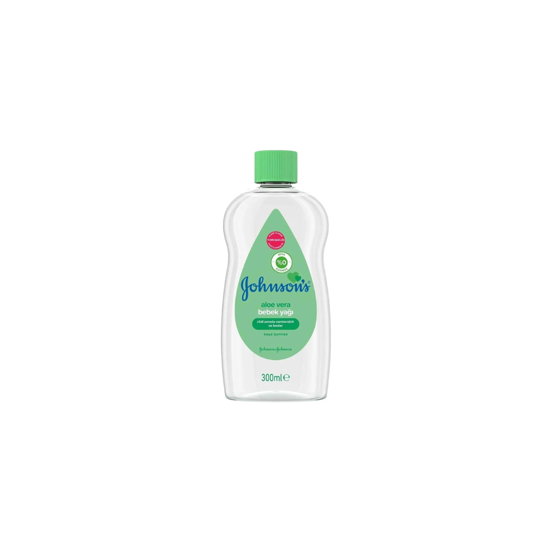 Johnson's Aloe Vera Baby Oil 300ml